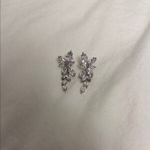 Silver earrings